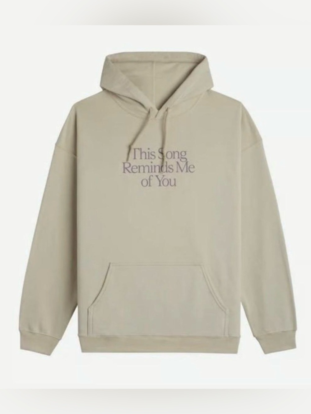 Lonely Ghost This Song Reminds Me of You Graphic Hoodie Small